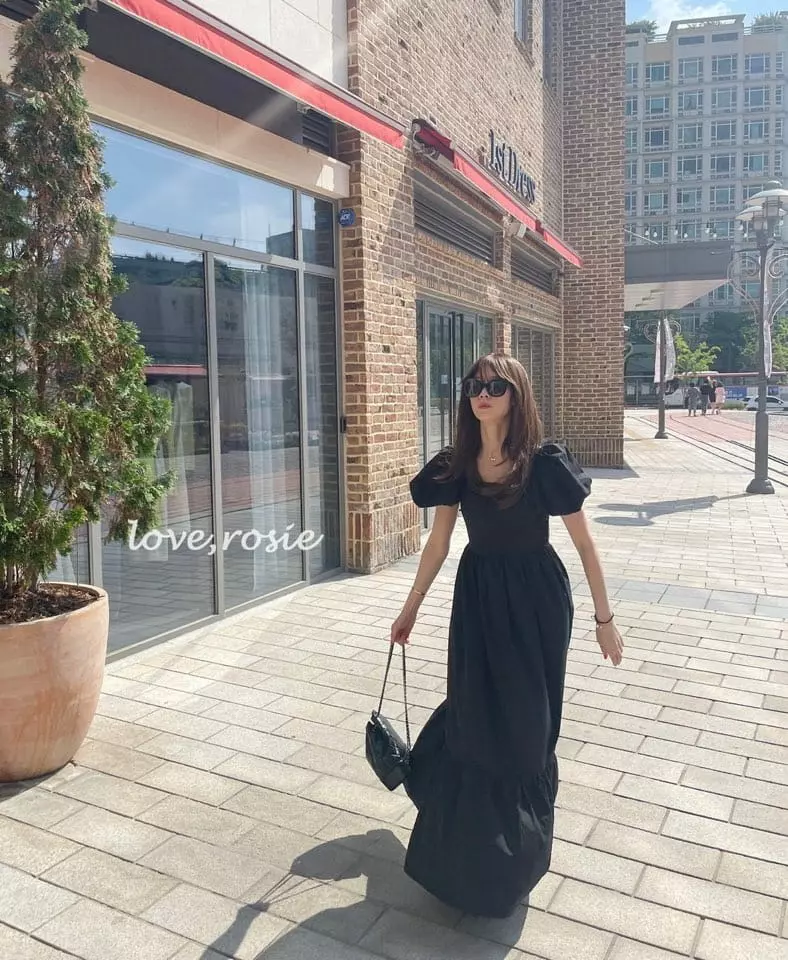 Love Rosie - Korean Women Fashion - #momslook - Mom Drang Maxy One-piece - 4