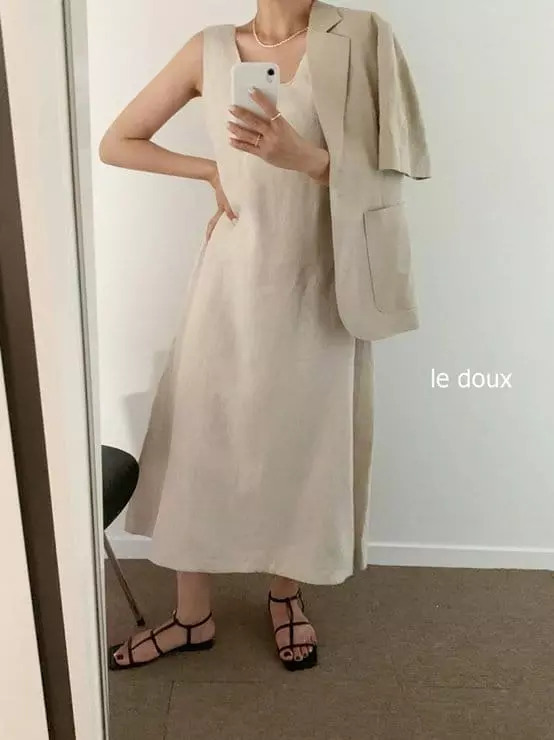 Melon Switch - Korean Women Fashion - #momslook - Mom Mare Long One-piece - 6