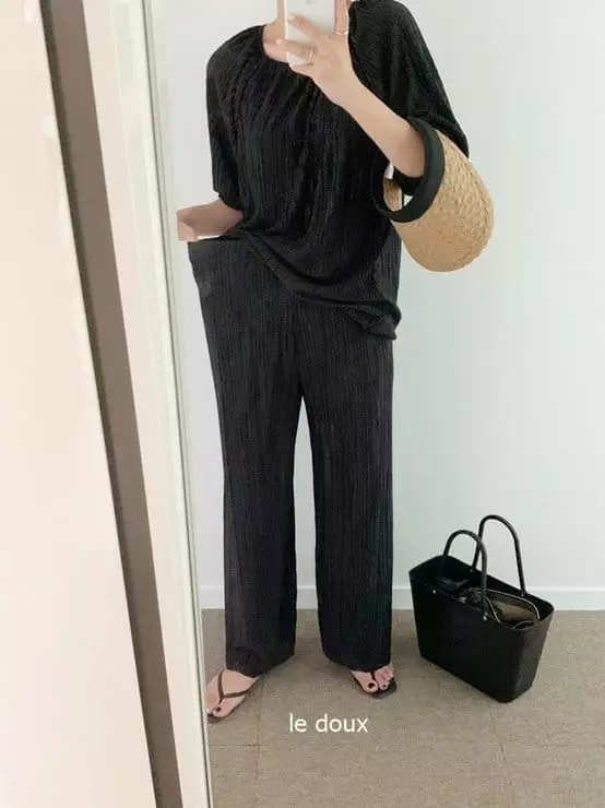 Melon Switch - Korean Women Fashion - #vintagekidsstyle - Mom Wave Sun Cap - 4