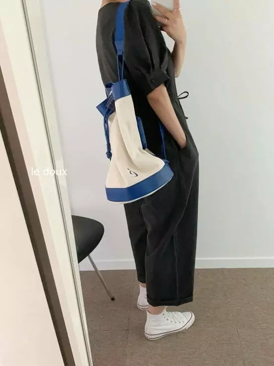 Melon Switch - Korean Women Fashion - #romanticstyle - Mom Yuri Jumpsuit - 7