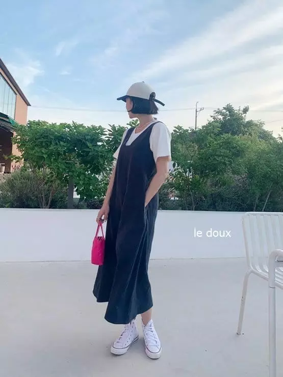 Melon Switch - Korean Women Fashion - #womensfashion - Mom Mare Long One-piece - 3