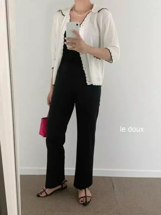 Melon Switch - Korean Women Fashion - #womensfashion - Mom Leg Pants