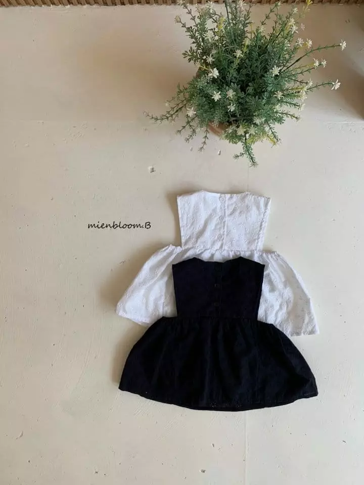 Mienbloom B - Korean Baby Fashion - #babyoutfit - Romance Blouse - 2