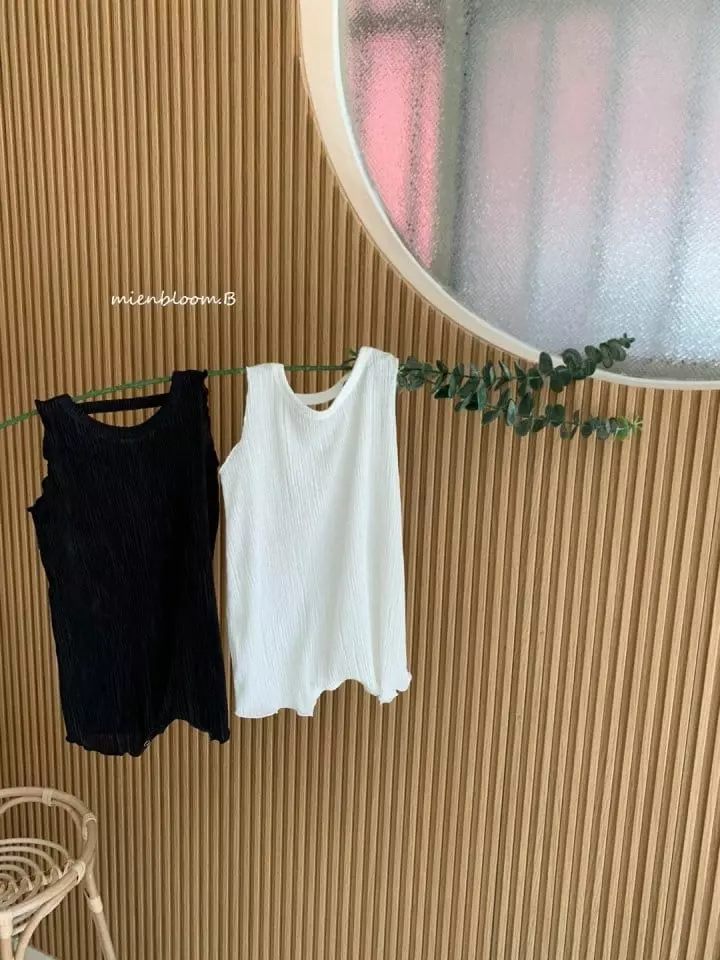 Mienbloom B - Korean Baby Fashion - #smilingbaby - Momo Sleeveless Bodysuit - 7