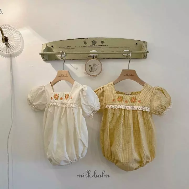 Milk Balm - Korean Baby Fashion - #babyfashion - Picnic Bodysuit