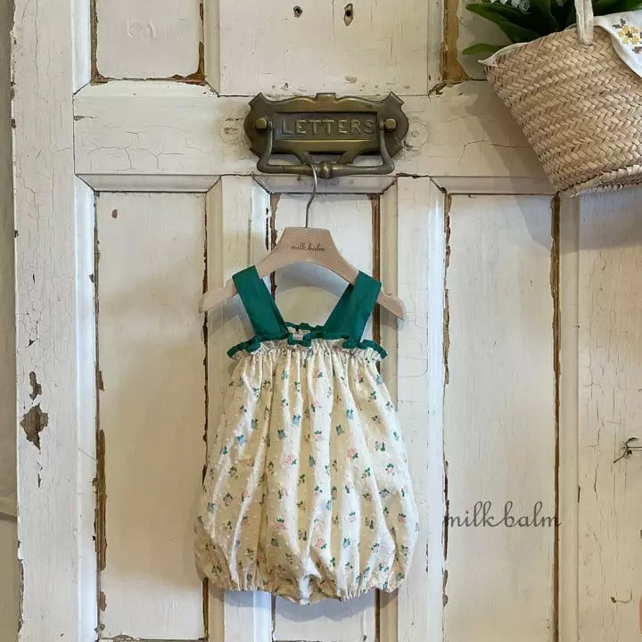 Milk Balm - Korean Baby Fashion - #babyfever - Olivia Bodysuit