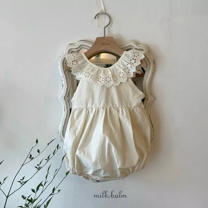Milk Balm - Korean Baby Fashion - #babyoninstagram - Angel Bodysuit - 3
