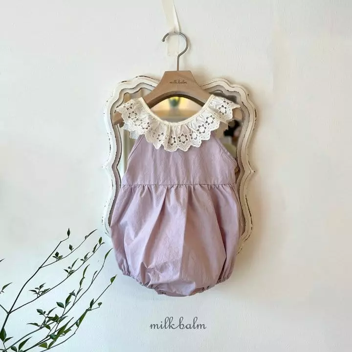 Milk Balm - Korean Baby Fashion - #babyoninstagram - Angel Bodysuit - 4