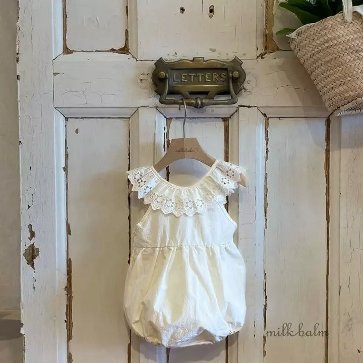 Milk Balm - Korean Baby Fashion - #babyoutfit - Angel Bodysuit - 5
