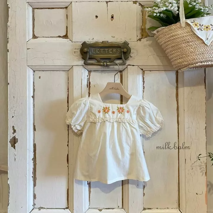 Milk Balm - Korean Children Fashion - #childofig - Picnic Blouse - 2