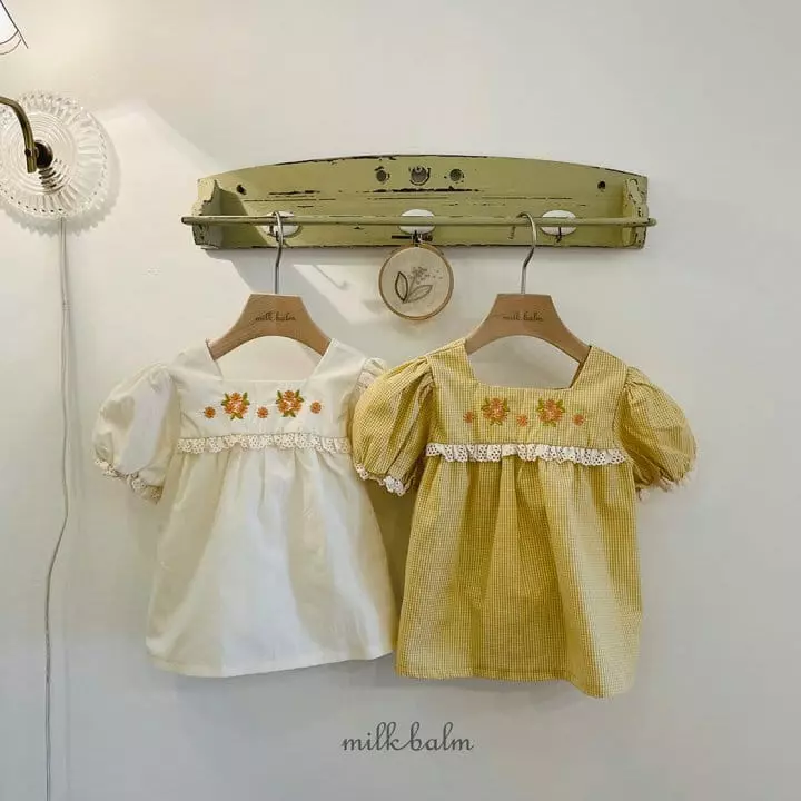 Milk Balm - Korean Children Fashion - #childrensboutique - Picnic Blouse - 3
