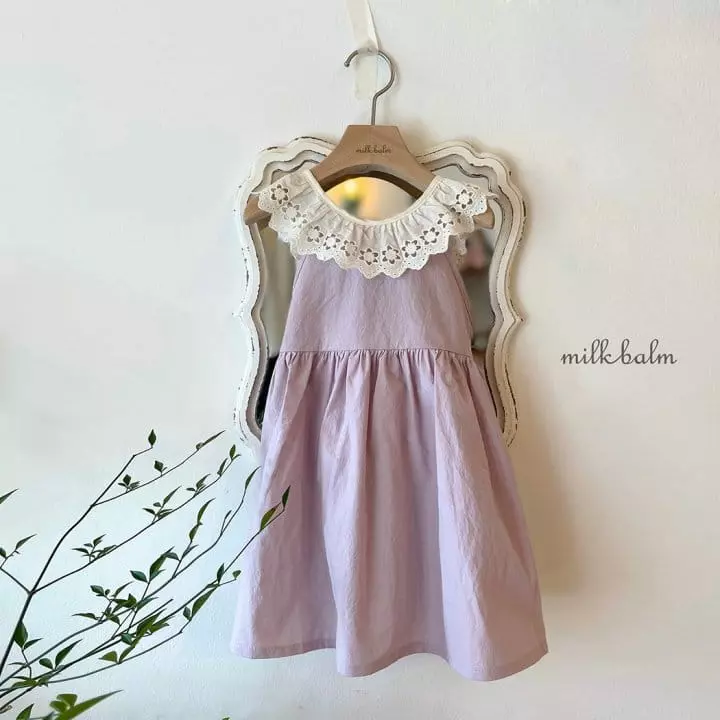 Milk Balm - Korean Children Fashion - #designkidswear - Angel One-piece - 2