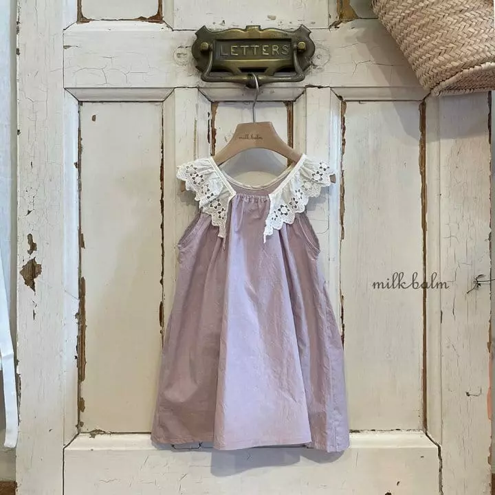 Milk Balm - Korean Children Fashion - #kidsshorts - Angel One-piece - 5