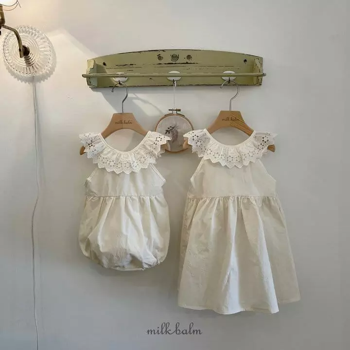 Milk Balm - Korean Children Fashion - #kidzfashiontrend - Angel One-piece - 7