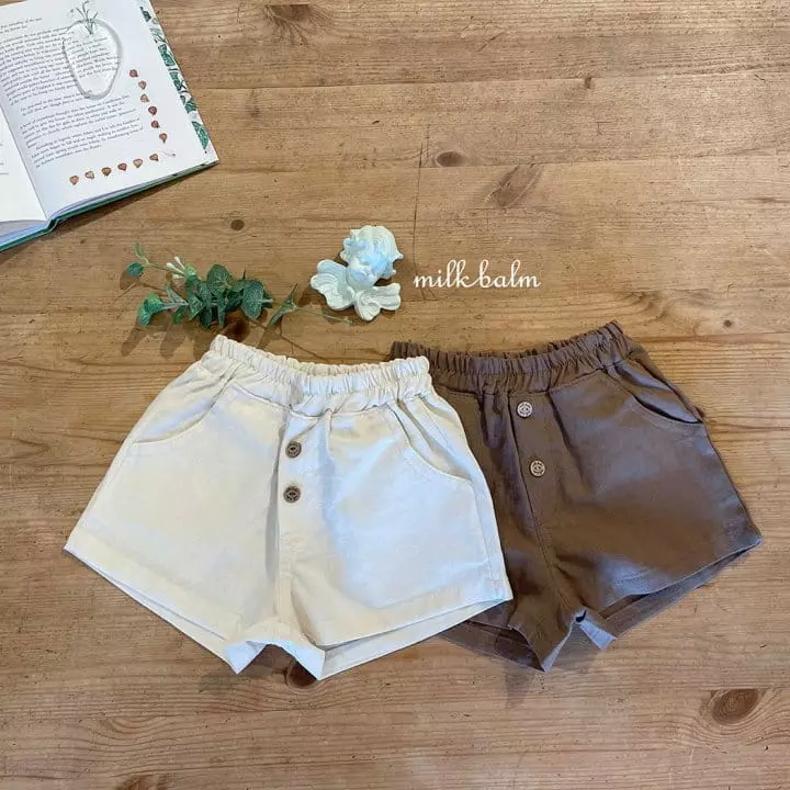 Milk Balm - Korean Children Fashion - #prettylittlegirls - Milk Shorts