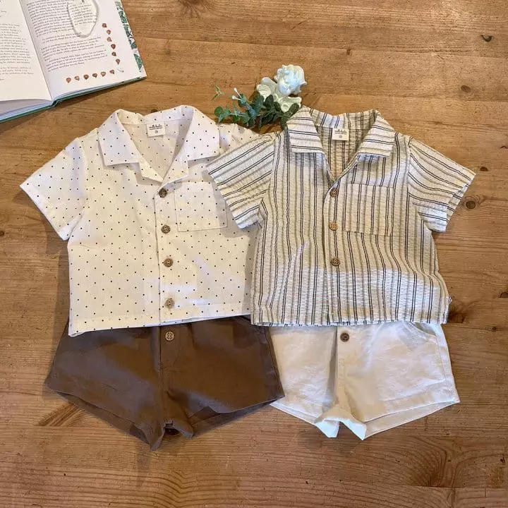 Milk Balm - Korean Children Fashion - #toddlerclothing - Milk Shorts - 3