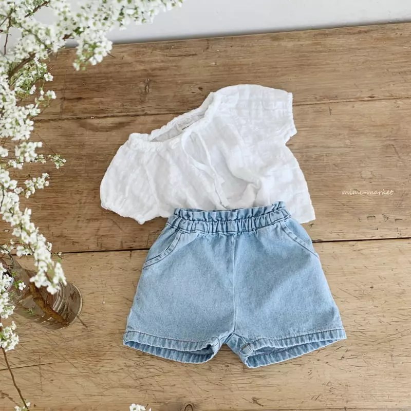 Mimi Market - Korean Baby Fashion - #babyboutique - Denim Shorts - 5