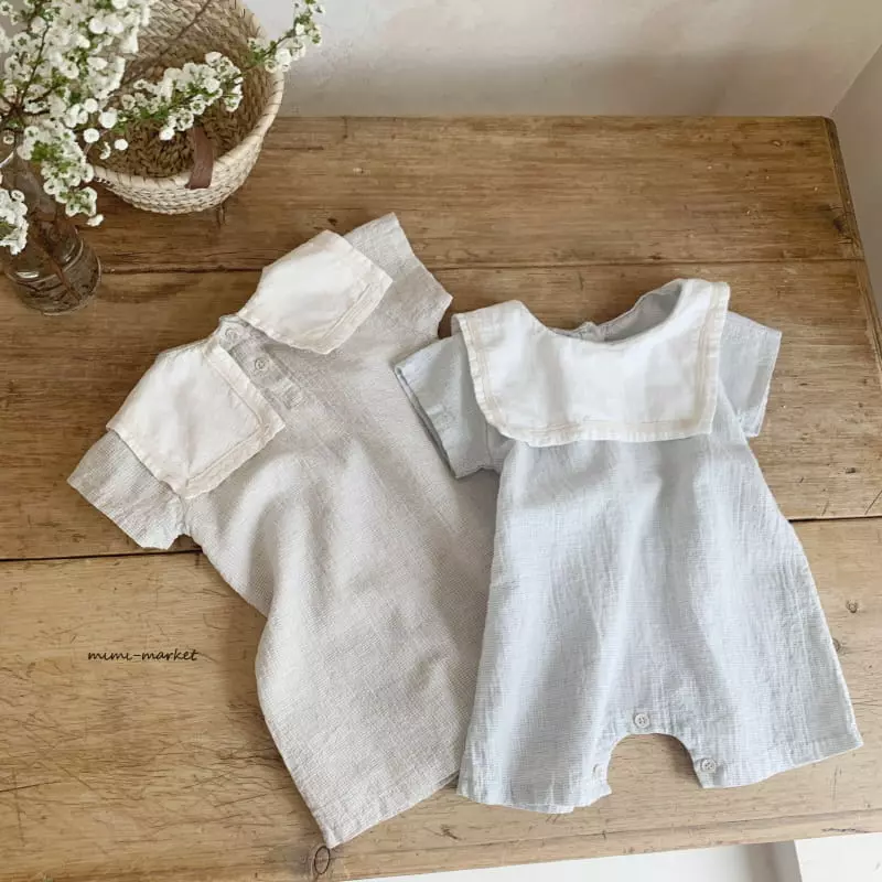 Mimi Market - Korean Baby Fashion - #babyboutique - Marine Bodysuit - 3