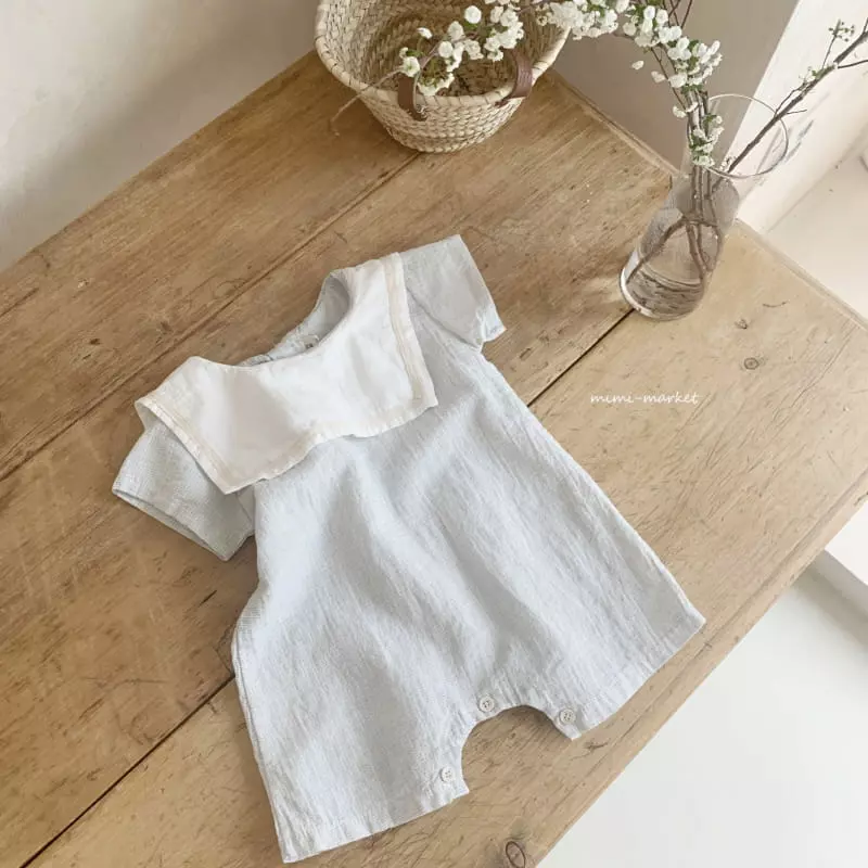 Mimi Market - Korean Baby Fashion - #babyboutique - Marine Bodysuit - 4
