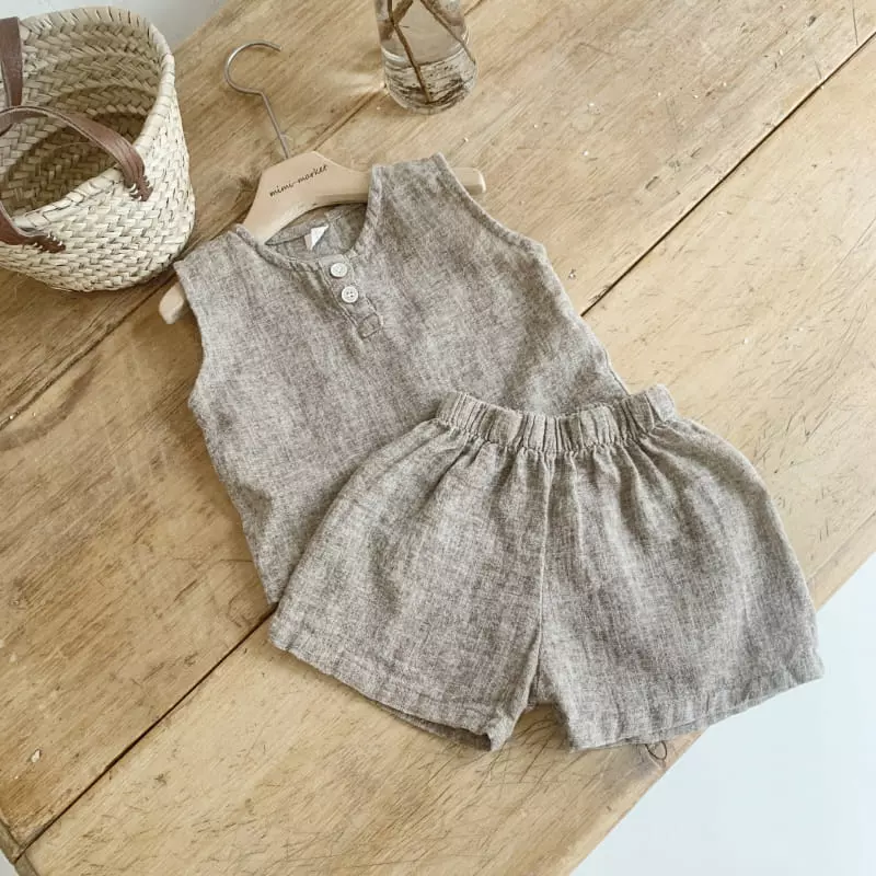 Mimi Market - Korean Baby Fashion - #babyboutique - Lami Top Bottom Set - 3