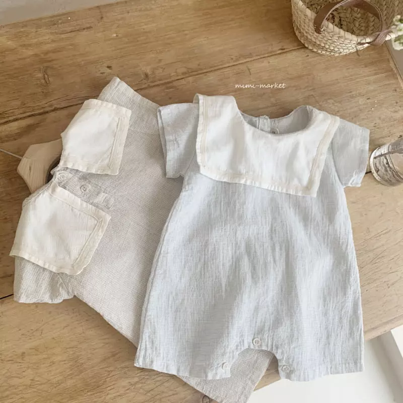 Mimi Market - Korean Baby Fashion - #babyfever - Marine Bodysuit - 8