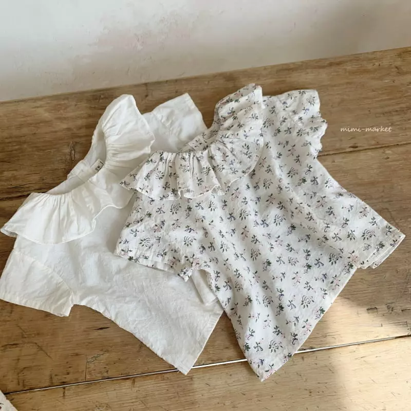 Mimi Market - Korean Baby Fashion - #babyfever - Sun Blouse - 5