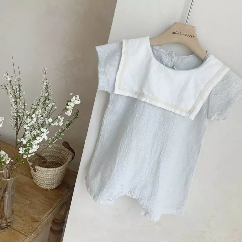 Mimi Market - Korean Baby Fashion - #babygirlfashion - Marine Bodysuit - 9