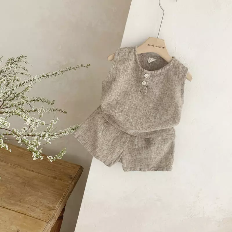 Mimi Market - Korean Baby Fashion - #babylifestyle - Lami Top Bottom Set - 9