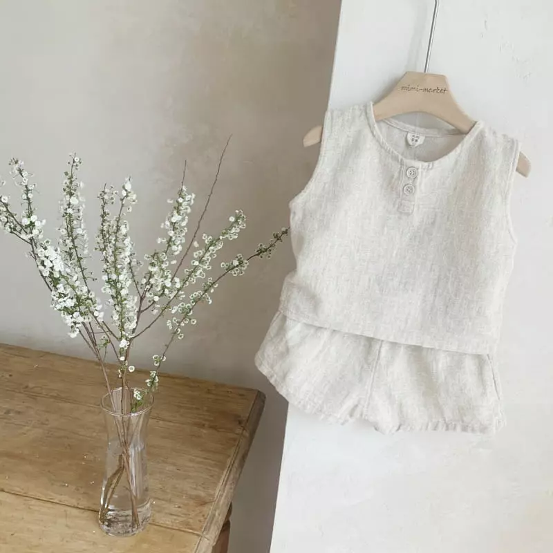 Mimi Market - Korean Baby Fashion - #babyootd - Lami Top Bottom Set - 11