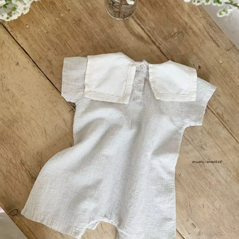 Mimi Market - Korean Baby Fashion - #onlinebabyboutique - Marine Bodysuit