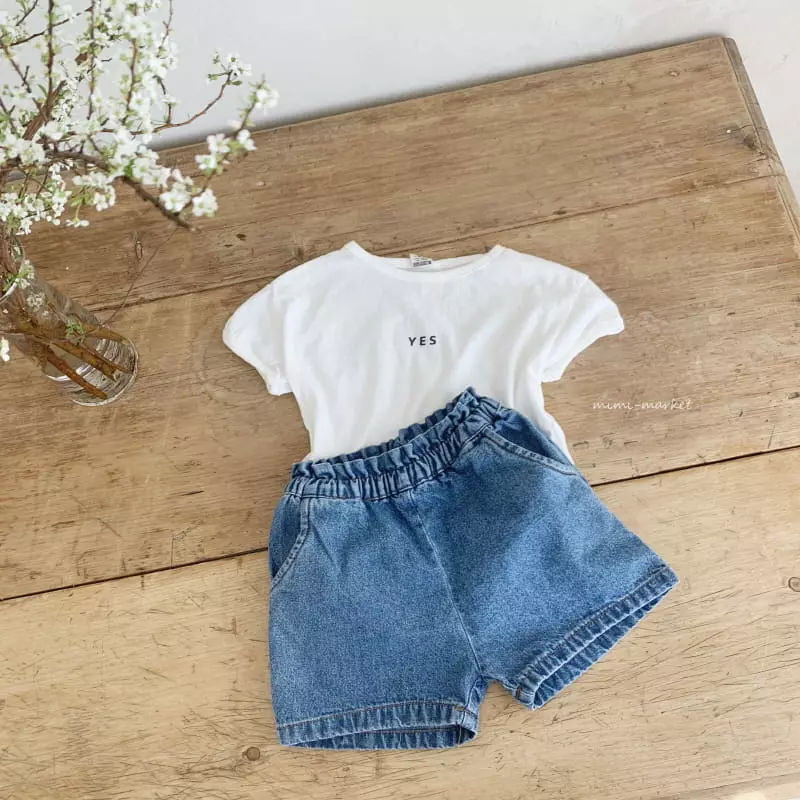 Mimi Market - Korean Baby Fashion - #onlinebabyshop - Denim Shorts - 3