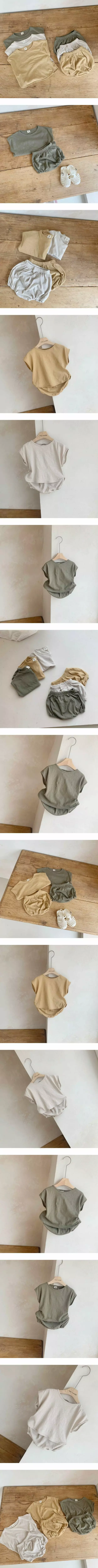 Mimi Market - Korean Children Fashion - #childrensboutique - Summer Top Bottom Set