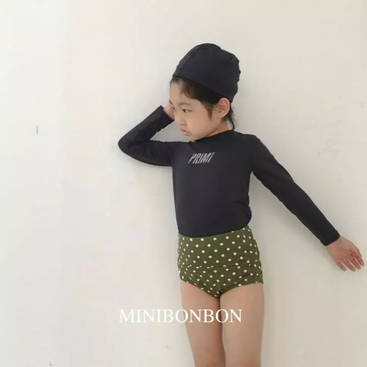 Mini Bongbong - Korean Children Fashion - #childofig - Mix Swim Bodysuit - 7
