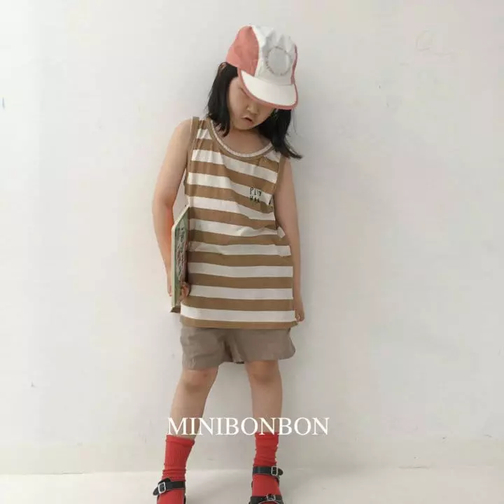 Mini Bongbong - Korean Children Fashion - #kidsshorts - Baff Sleevleess