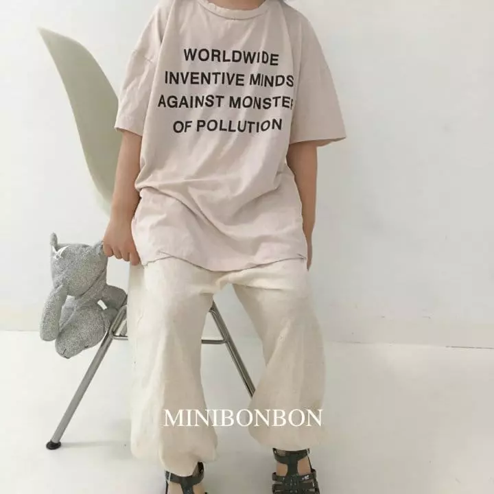Mini Bongbong - Korean Children Fashion - #kidsstore - Nothing Tee - 5