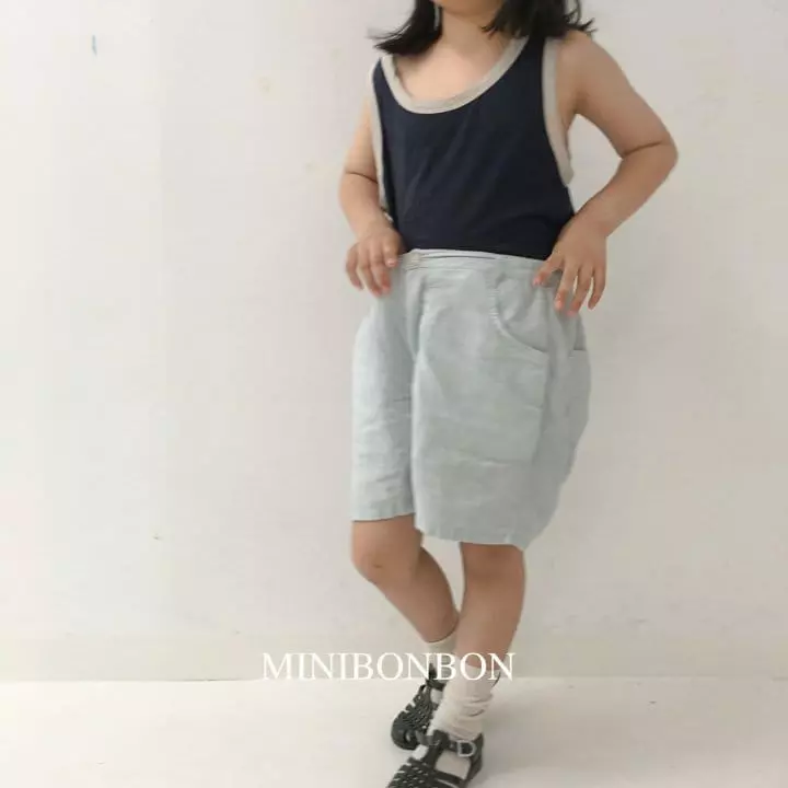 Mini Bongbong - Korean Children Fashion - #littlefashionista - Off Linen Shorts - 9