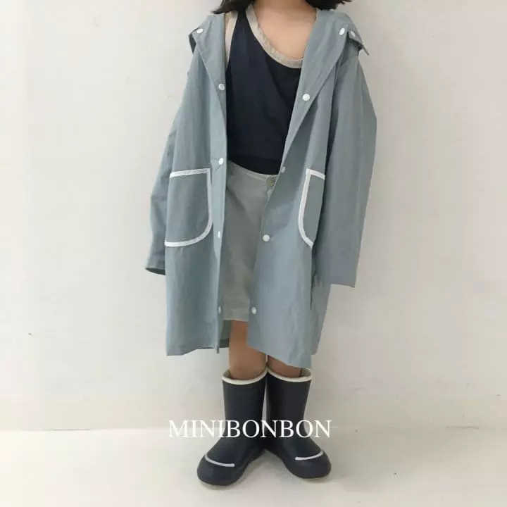 Mini Bongbong - Korean Children Fashion - #magicofchildhood - Rain Drop Rain Coat - 7