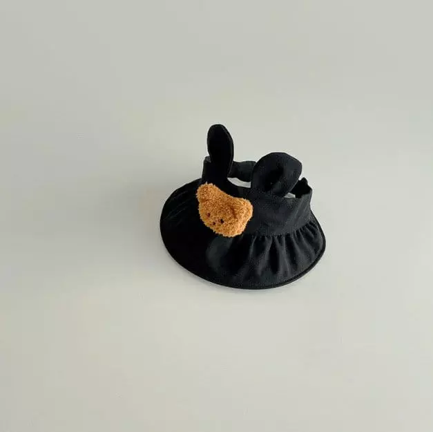 Miso - Korean Baby Fashion - #babyfashion - Bear Ears Sun Cap - 2