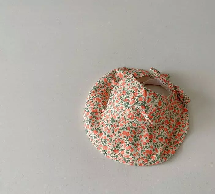 Miso - Korean Baby Fashion - #babyfever - Small Flower Sun Cap