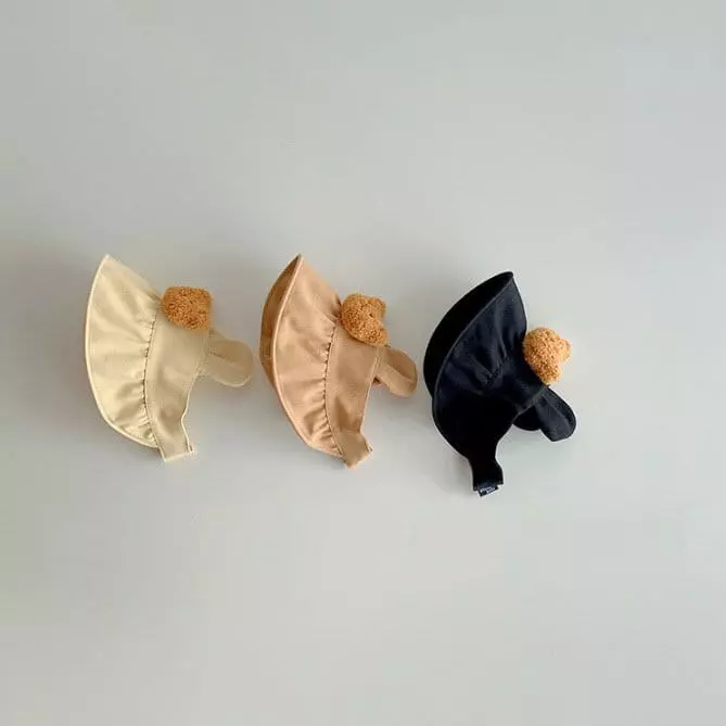 Miso - Korean Baby Fashion - #babylifestyle - Bear Ears Sun Cap - 5