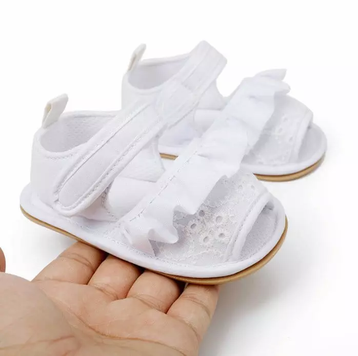 Miso - Korean Baby Fashion - #babywear - Bebe Frill Sandals - 4
