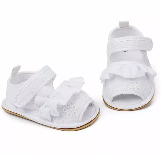 Miso - Korean Baby Fashion - #onlinebabyshop - Bebe Frill Sandals - 5