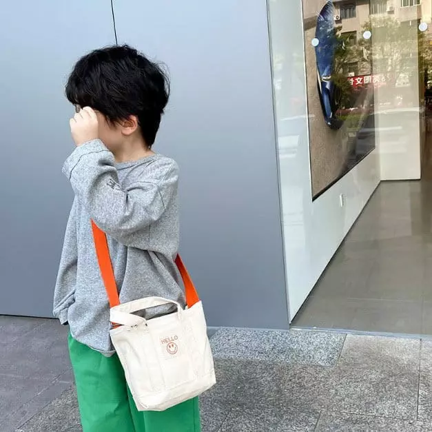 Miso - Korean Children Fashion - #Kfashion4kids - Hello Smile Bag - 8
