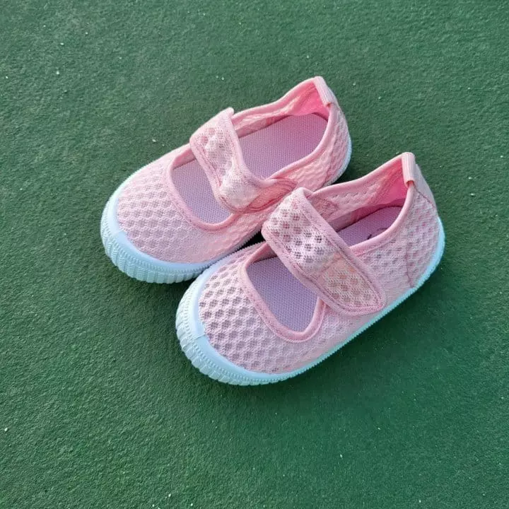 Miso - Korean Children Fashion - #prettylittlegirls - Mesh Banding Shoes - 4