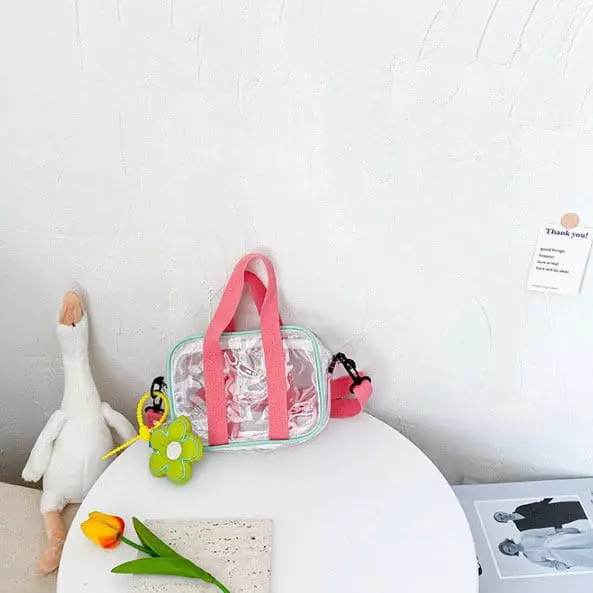 Miso - Korean Children Fashion - #childrensboutique - White Cross  Bag - 2