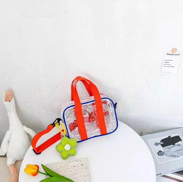 Miso - Korean Children Fashion - #designkidswear - White Cross  Bag - 3