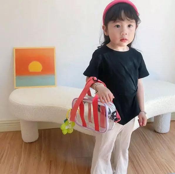 Miso - Korean Children Fashion - #kidsstore - White Cross  Bag - 7