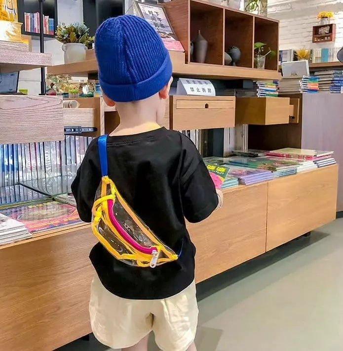 Miso - Korean Children Fashion - #littlefashionista - White Hip Sack