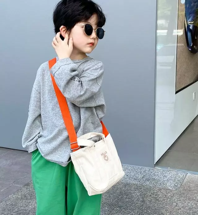 Miso - Korean Children Fashion - #littlefashionista - Hello Smile Bag - 9