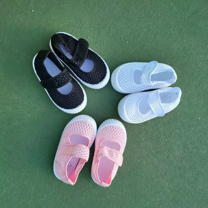 Miso - Korean Children Fashion - #minifashionista - Mesh Banding Shoes - 2